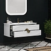 Мебель для ванной Opadiris Ибица 120 см белый/золото