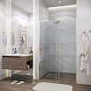 Душевая дверь Grossman Galaxy 130x195 прозрачное, золото сатин 100.K33.01.130.32.00