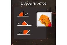 Набор магнитных уголков для сварки для 3 углов, усилие до 4, 11, 23 кг, 6 шт Forceberg 9-4014527