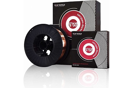 Омедненная проволока TW ER70S-6 0.8 мм, 15 кг TopWeld P-1508TW