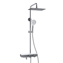 Душевая стойка WasserKRAFT A113.069.127.CH Thermo с термостатом, хром