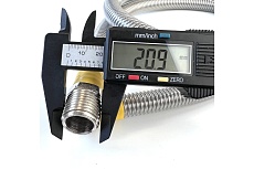 Сильфон для газа TUBOFLEX в оплетке ПВХ 1/2&quot;, 0.8 м, ВР/НР 4829541