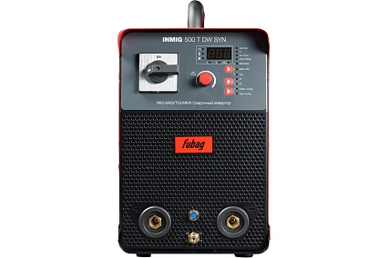 Сварочный полуавтомат инвертор Fubag INMIG 500T DW SYN (31406) + Подающий механизм DRIVE INMIG DW SYN (41104)+ Шланг пакет 5 м 31406.4