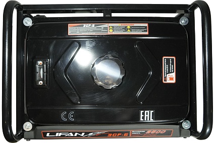 Бензиновый генератор Lifan 3500 3GF-6 220В, 3КВт, ручной стартер 00-00005550