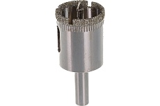 Коронка с центрирующим сверлом по стеклу и керамике (25х55 мм) Vertextools 336-25-55