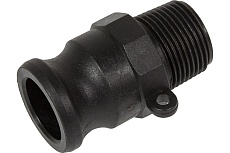 Камлок TITAN LOCK 0,75in типа F ниппель, наружная. резьба BSP (полипроп.) TL75FPP