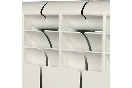 Алюминиевый радиатор Rommer Profi 500 AL500-80-80-100 8 секций RAL9016 82484