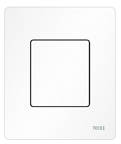 Кнопка смыва для писсуара TECE Solid 9242433 металл, белый матовый