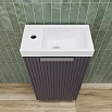 Тумба с раковиной Style Line Соло 40 см напольная