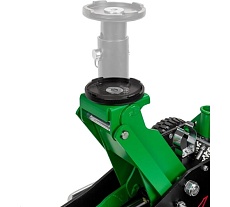 Домкрат подкатной гидравлический Rockforce 1,5т (h min 155мм, h max 525мм) RF-T830008(58814)