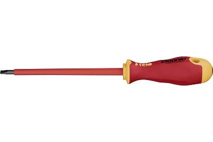 Диэлектрическая отвертка Felo Ergonic 6,5х1,2х150 плоская шлицевая 41306590