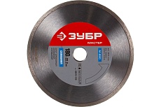 Круг отрезной алмазный сплошной МАСТЕР (180х22.2 мм) Зубр 36615-180