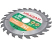 Диск пильный по дереву Fast (190х30/20 мм; 24Т) Uragan 36800-190-30-24_z01
