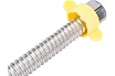 Гибкая сильфонная подводка Kopfgescheit из нержавеющей стали 1/2", 20 см KR-A304.30
