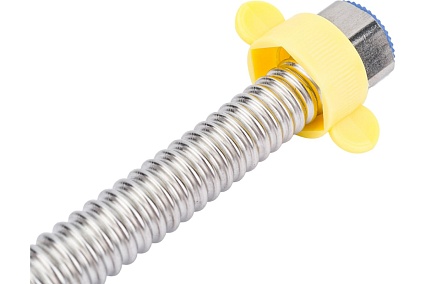 Гибкая сильфонная подводка Kopfgescheit из нержавеющей стали 1/2", 20 см KR-A304.30