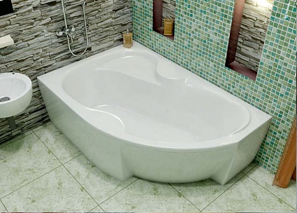 Акриловая ванна Vayer Azalia 150x105 см L