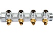 Регулирующий коллектор STOUT 1, 4 отвода 1/2 плоское уплотнение SMB-6849-011204 RG008UJF325839