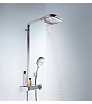 Душевая стойка Hansgrohe Raindance E Showerpipe 360 1jet 27288400 с термостатом, хром/белый