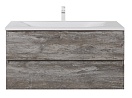 Тумба с раковиной Cezares Molveno 100 см Legno Grigio