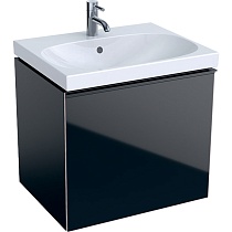 Мебель для ванной Geberit Acanto 59.5 см черный