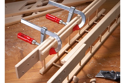 Струбцина BESSEY U-образная лёгкая 100/50, усилие 1.5 кН BE-LMU10-5