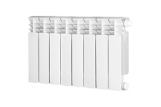 Биметаллический радиатор Radena CS 350 VC нижнее правое 8 секций 009010108-03