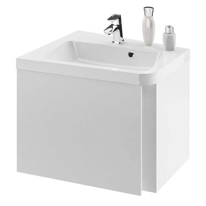 Мебель для ванной Ravak 10° 65 см L белый глянец