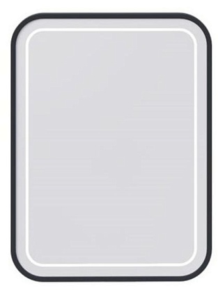 Зеркало Caprigo Контур М-268S-L810 60 см с подсветкой, графит