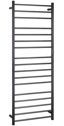 Полотенцесушитель электрический Bemeta 704151060 285W 600x1680, черный матовый