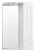 Зеркальный шкаф Style Line Канна 50x86 см с подсветкой, белый ЛС-00000293