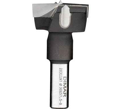 Сверло чашечное правое (30x55.5х57.5 мм; хвостовик 10x26 мм присадка) Dimar 2031197