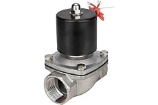 Электромагнитный клапан DN.ru двухходовой VS2W-101V-NC Ду32 Ру10 сталь, VITON 220B AC D130-01637