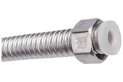 Гибкая сильфонная подводка Kopfgescheit из нержавеющей стали 1/2", 20 см KR-A304.30
