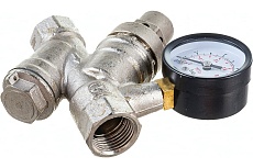 Редуктор давления с фильтром и манометром (2-5 бар; 1/2&quot;) Valtec VT.082.N.04