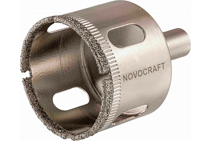 Коронка алмазная по стеклу и керамике (2 шт; 16х52 мм) NOVOCRAFT KAC016052302