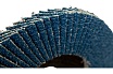Круг лепестковый торцевой, прямой, цирконат 100% 125х22.2 мм, P-40 ABRAFORM AF-FLAP-FT-125-P40-ZR100