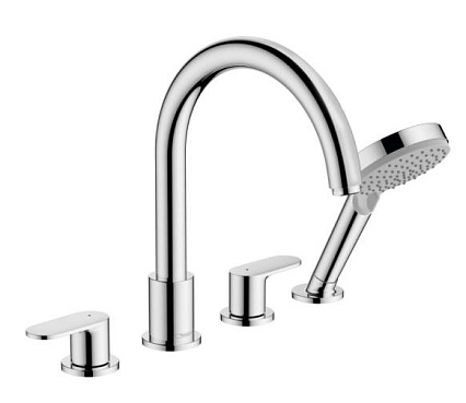 Смеситель на борт ванны Hansgrohe Vernis Blend 71456000 хром