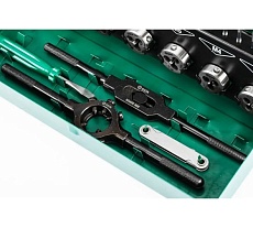 Набор метчиков и плашек Sata 32 предмета 50452