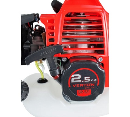 Бензиновый триммер Verton garden BR-521 52 см3,, нож 3т, катушка 01.5985.6393