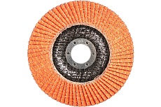 Круг лепестковый торцевой конический Tiger Abrasive SPECIAL CERAMICS керамика, 125x22 мм, P60 00-00001142