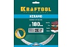 Диск алмазный отрезной сплошной по керамограниту Kraftool Keramo 180х22 мм 36684-180