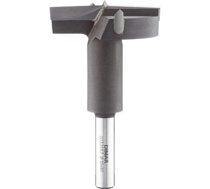 Сверло чашечное D55 L90. хвостовик 10x38 мм, круглый Dimar 2033557