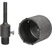 Коронка твердосплавная в сборе по бетону SDS-plus 65 мм S.E.B. 401KH-65