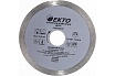 Диск алмазный отрезной сплошной (110х1.8х22.2 мм) EКТО CD-001-110-018