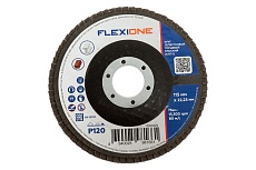 Круг лепестковый плоский (115х22.2 мм; Р120) Flexione 10000525