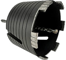 Коронка алмазная по бетону 110 мм SDS+ Black Version Diamond Industrial DIDCC110BL