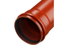 Канализационная труба АТЛАС ПЛАСТ DN 160x4.9, L=500 мм, наружная SPNP160490500