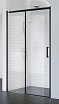 Душевая дверь BelBagno ACQUA-BF-1-150-C-NERO 150x195 прозрачная, черный
