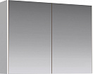 Зеркальный шкаф Aqwella 5 stars Mobi 80 см, белый