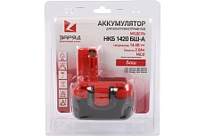 Аккумулятор для шуруповертов Бош (14.4В, 2.0Ач, NiCd) в блистере НКБ 1420 БШ-A Заряд 6117110